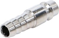 Druckluft-Stecknippel mit 10 mm Schlauchanschluss