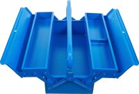 Metall-Werkzeugkasten | leer | 420 x 200 x 150 mm | 3...