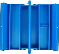 Metall-Werkzeugkasten | leer | 420 x 200 x 150 mm | 3 Fächer