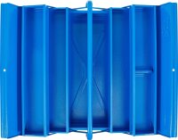 Metall-Werkzeugkasten | leer | 530 x 200 x 200 mm | 5 Fächer