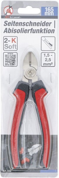Seitenschneider | Abisolierfunktion | 165 mm