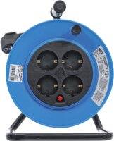 Kabeltrommel | 15 m | 3 x 1,5 mm² | 4 Steckdosen |...