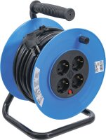 Kabeltrommel | 25 m | 3 x 1,5 mm² | 4 Steckdosen |...