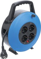 Kabelbox | 10 m | 3 x 1,5 mm² | 4 Steckdosen | IP 20...