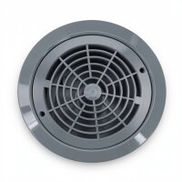 OKU Bodenablauf 2"IG grau  RAL7004   Abdeckrost...