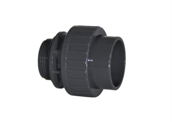 OKU Übergangsverschraubung Ø 50 mm x 2" AG Außengewinde mit O-Ring