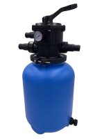 OKU Sandfilterbehälter Ø 500 mm blau aus PP