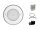 OKU Unterwasserscheinwerfer SET 1 x Pahlén LED RGB VS aus V4A 170VS Unterwasserscheinwerfer aus V4A CA