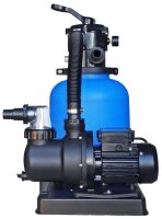 OKU ECO Sandfilteranlage PP Ø 400 mm blau mit SPS100