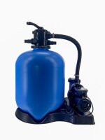 OKU Bali Timer Sandfilteranlage Ø 300 mm blau mit Aqua Plus 4 TIMER