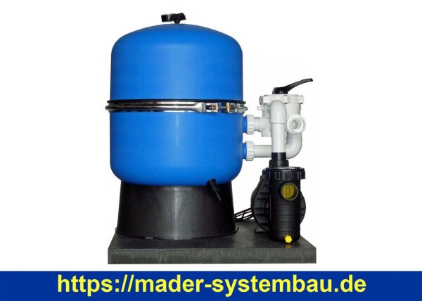 OKU Hawaii Sandfilteranlage Ø 500 mm mit Pumpe Aqua Vario Plus