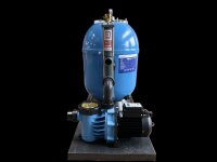 OKU GFK Sandfilteranlage Atlantica Ø 510 mm mit BESGO - Stangenventil 5-Wege | Rückspülventil und BADU Alpha ECO Soft Pumpe