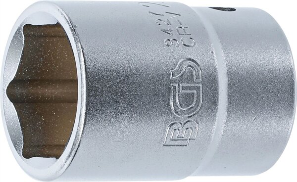 Steckschlüssel-Einsatz Sechskant | Antrieb Innenvierkant 20 mm (3/4") | SW 27 mm