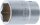 Steckschlüssel-Einsatz Sechskant | Antrieb Innenvierkant 20 mm (3/4") | SW 27 mm
