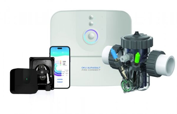 OKU OKU AuraSalt Pro Connect G40+ bis 120 m³ Beckenvolumen