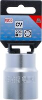 Steckschlüssel-Einsatz Sechskant | Antrieb Innenvierkant 20 mm (3/4") | SW 32 mm