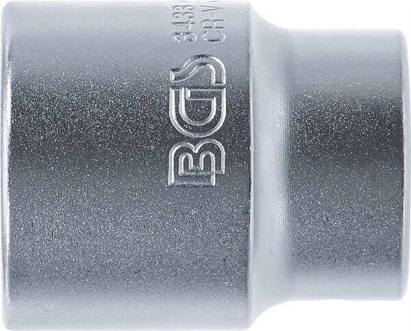 Steckschlüssel-Einsatz Sechskant | Antrieb Innenvierkant 20 mm (3/4") | SW 33 mm