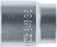 Steckschlüssel-Einsatz Sechskant | Antrieb Innenvierkant 20 mm (3/4") | SW 35 mm