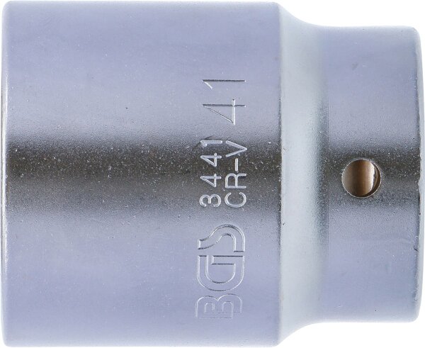 Steckschlüssel-Einsatz Sechskant | Antrieb Innenvierkant 20 mm (3/4") | SW 41 mm