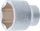 Steckschlüssel-Einsatz Sechskant | Antrieb Innenvierkant 20 mm (3/4") | SW 50 mm