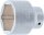 Steckschlüssel-Einsatz Sechskant | Antrieb Innenvierkant 20 mm (3/4") | SW 54 mm