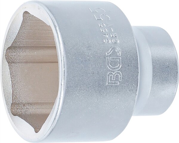 Steckschlüssel-Einsatz Sechskant | Antrieb Innenvierkant 20 mm (3/4") | SW 55 mm