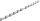 Aufsteckschiene mit 12 Clips | 20 mm (3/4")