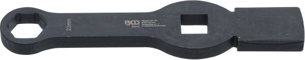 Schlag-Ringschlüssel | Sechskant | mit 2 Schlagflächen | SW 22 mm
