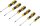 Schraubendreher-Satz | T-Profil (für Torx) T10 - T30 | 6-tlg.