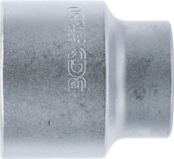 Steckschlüssel-Einsatz Sechskant | Antrieb Innenvierkant 25 mm (1") | SW 50 mm