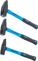 Schlosserhammer-Satz | Fiberglasstiel | DIN 1041 | 300 /...