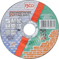 Trennscheibe für Stein | Ø 115 x 2,5 x 22,2...