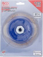 Topfbürste | Aufnahme M14 x 2,0 | Ø 125 x 75 mm
