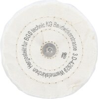 Polierscheibe mit Spanndorn | 6 mm