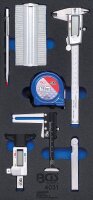 Werkstattwageneinlage 1/3: Messwerkzeug-Satz | 7-tlg.