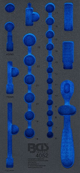 Werkstattwageneinlage 1/3 | leer | für Art. 4052