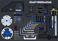 Werkstattwageneinlage 3/3: Motor-Einstellwerkzeug-Satz | für Ford, VW, Seat, Mazda, Volvo