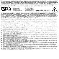 Bit-Einsatz | Länge 100 mm | Antrieb Innenvierkant 10 mm (3/8") | Keil-Profil (für RIBE) M7