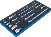 Werkstattwageneinlage 1/3: Verlängerungs-, Adapter-...