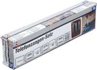 Telefonzangen-Satz | gerade / gebogen | 260 - 285 mm | 3-tlg.