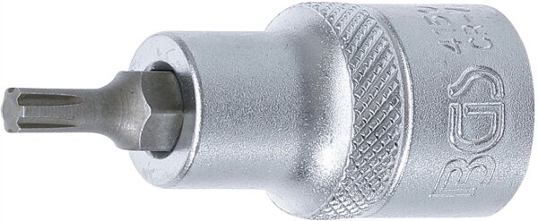Bit-Einsatz | Antrieb Innenvierkant 12,5 mm (1/2") | Keil-Profil (für RIBE) M5