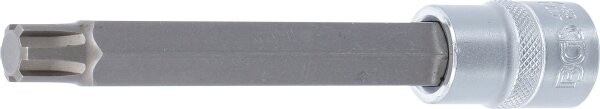 Bit-Einsatz | Länge 140 mm | Antrieb Innenvierkant 12,5 mm (1/2") | Keil-Profil (für RIBE) M13