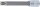 Bit-Einsatz | Länge 140 mm | Antrieb Innenvierkant 12,5 mm (1/2") | Keil-Profil (für RIBE) M13