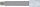 Bit-Einsatz | Länge 140 mm | Antrieb Innenvierkant 12,5 mm (1/2") | Keil-Profil (für RIBE) M13