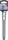 Bit-Einsatz | Länge 140 mm | Antrieb Innenvierkant 12,5 mm (1/2") | Keil-Profil (für RIBE) M14