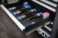 Werkstattwageneinlage 3/3 | leer | für Bier, Chips, Erdnüsse und Flaschenöffner