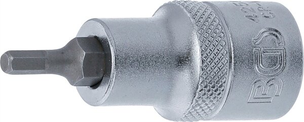 Bit-Einsatz | Antrieb Innenvierkant 12,5 mm (1/2") | Innensechskant 4 mm