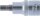 Bit-Einsatz | Antrieb Innenvierkant 12,5 mm (1/2") | Innensechskant 7 mm