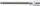Bit-Einsatz | Länge 140 mm | Antrieb Innenvierkant 12,5 mm (1/2") | Innensechskant mit Kugelkopf 8 mm