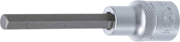Bit-Einsatz | Länge 100 mm | Antrieb Innenvierkant 12,5 mm (1/2") | Innensechskant 8 mm